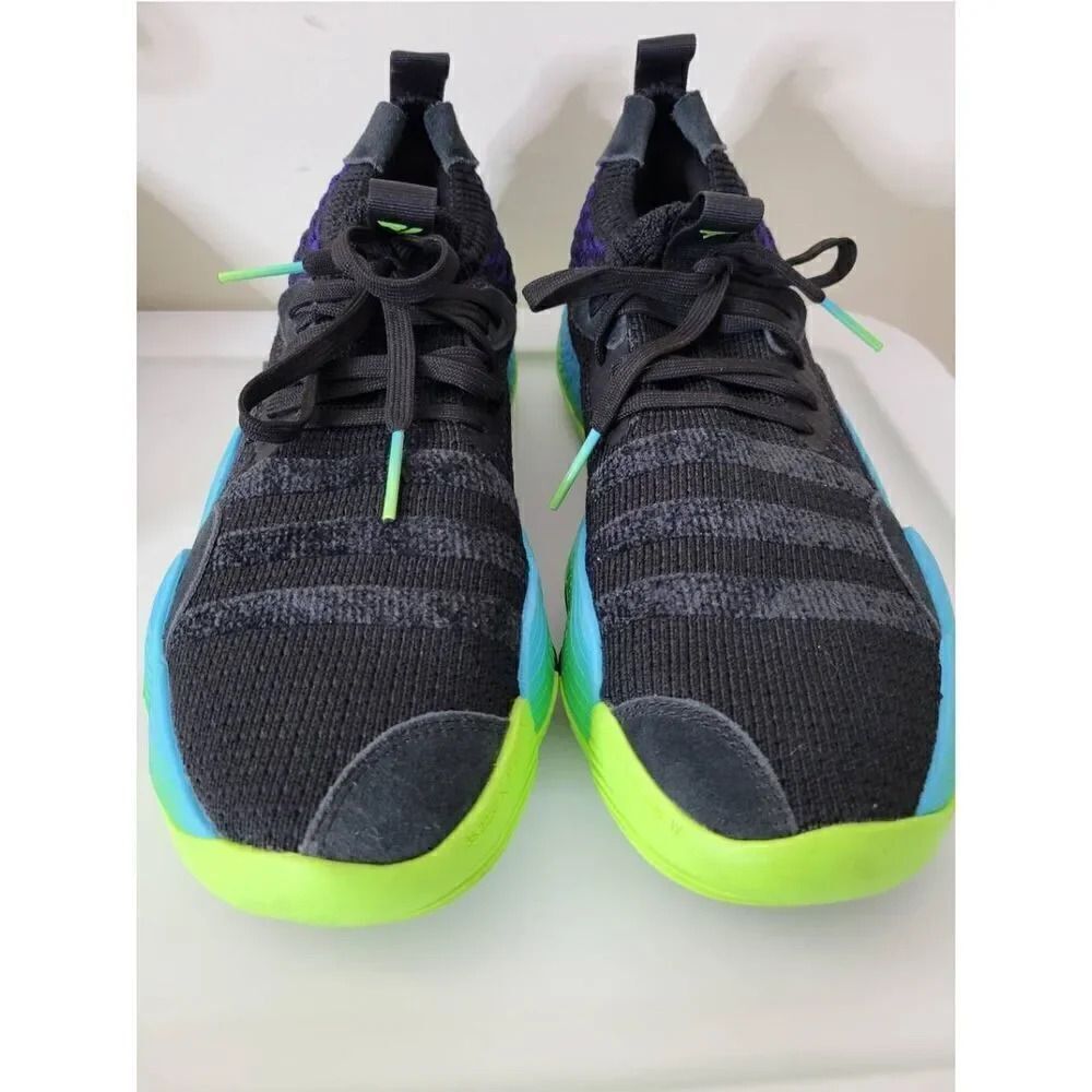 Adidas Trae Young 2 Trae-TL Solar Green Basketball Shoes 10 - Picture 5 of 11